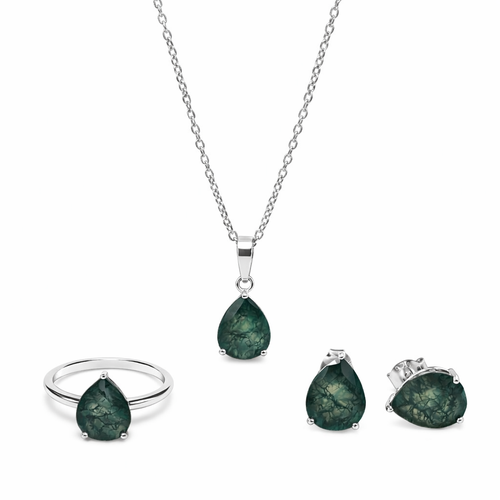 طقم فضة 925 Evergreen Grace