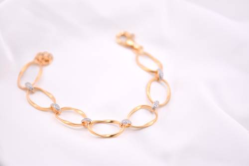 اسوارة فضة روز جولد Matte 