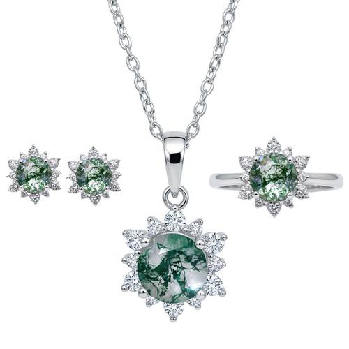 طقم فضة  Evergreen LUMINA