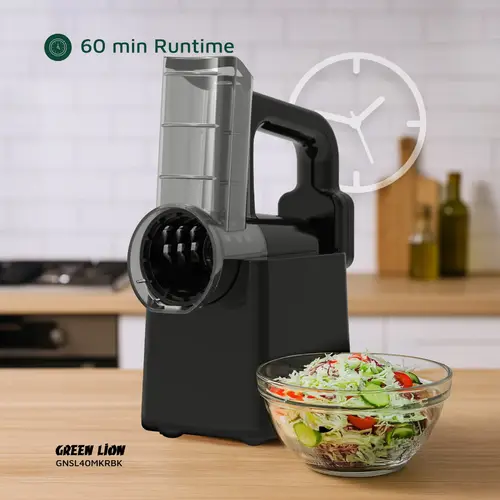 آلة صنع السلطة من Green Lion – تقطيع، شرائح، فرم سريع