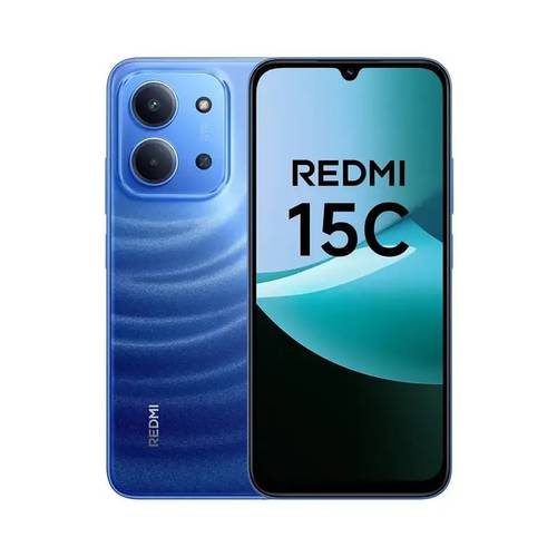 شاومي ريدمي 15C 4G ذاكرة 256 جيجا 8 رام أزرق 