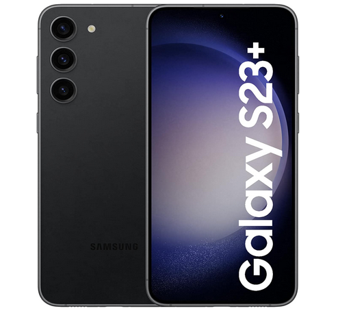 سامسونج جالكسي S23 بلس Galaxy S23 plus 5G - ثنائي الشريحة بلون أسود فانتوم وذاكرة وصول عشوائي (RAM) سعة 8 جيجابايت ومساحة تخزين داخلية 256 جيجابايت