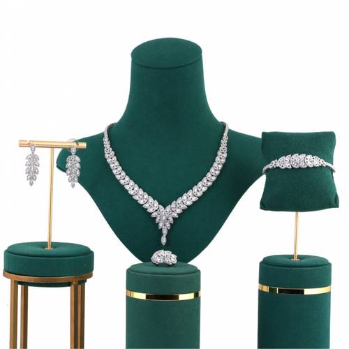 طقم زركون دقة الماس 