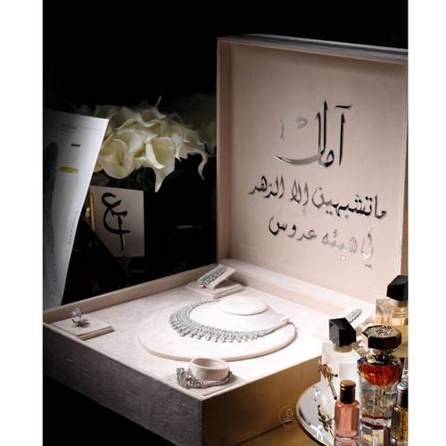 بوكس العقد مع طباعة بالاكريلك