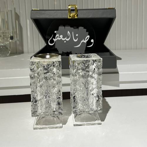 مبخرة الترند قطعتين مع استاند للعود