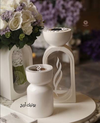 طقم مبخرة مع استاند للمسكة