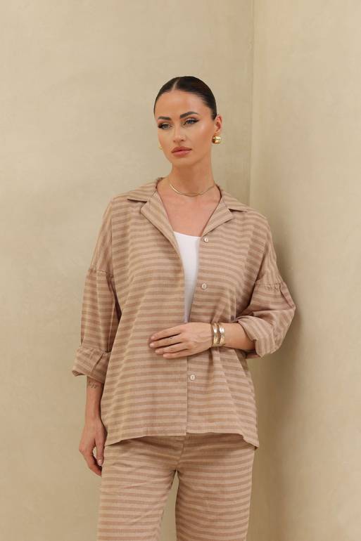 Verona Linen Striped Set
