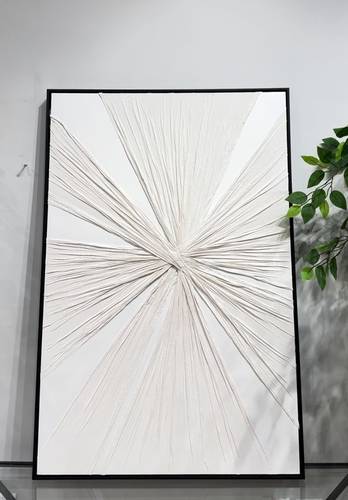 لوحه جدرايه كانفاس باطار اسود 120x80سم