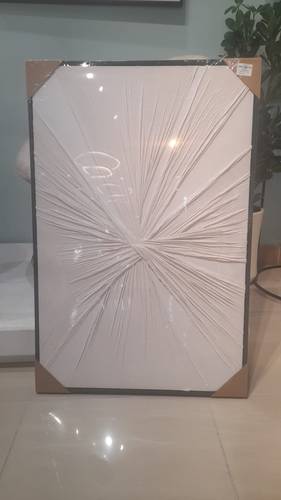 لوحه جداريه كانفاس باطار اسود  (60X90)سم