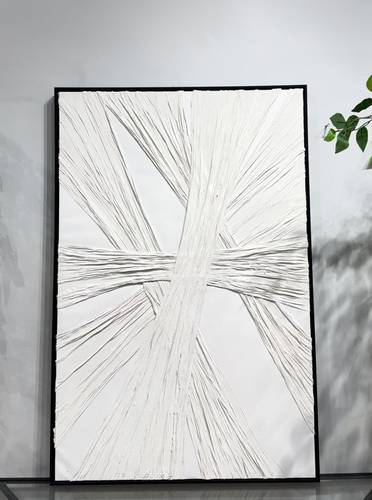 Canvas wall painting with black frame, 120X80 cm