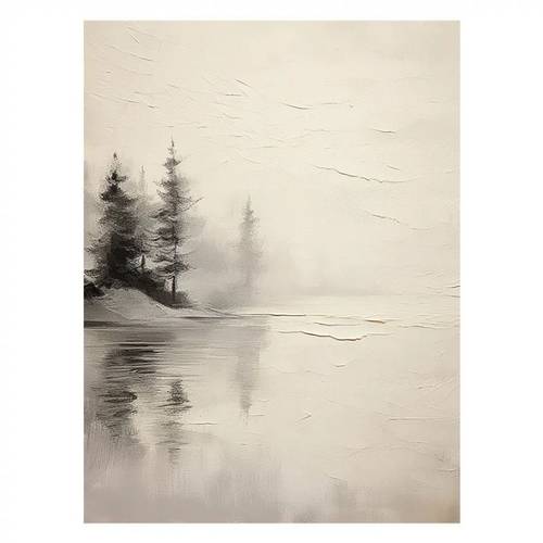 لوحة جدارية كانفاس رسم يدوي-HP25072_D
