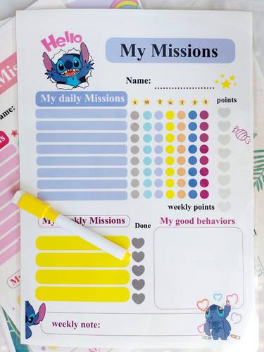 My Missions Chart 