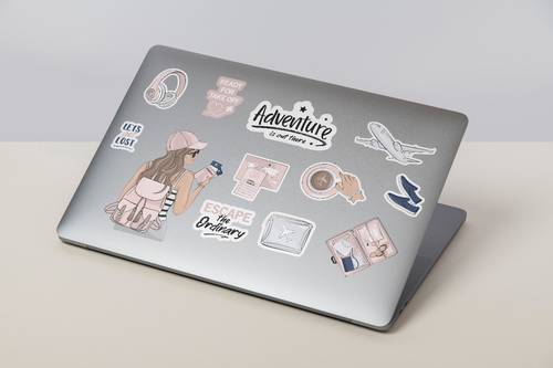 Laptop Stickers Adv