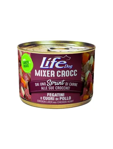 Life Dog Wet Food with Chicken Livers & Hearts 150g