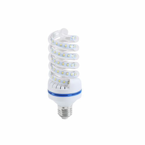 لمبة LED بشكل حلزوني بقدرة 18واط اصفر