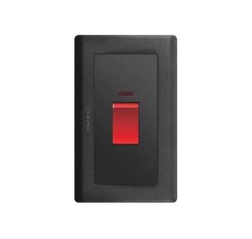 مفتاح مكيف 7*14 اسود اولمو AULMO S2120A