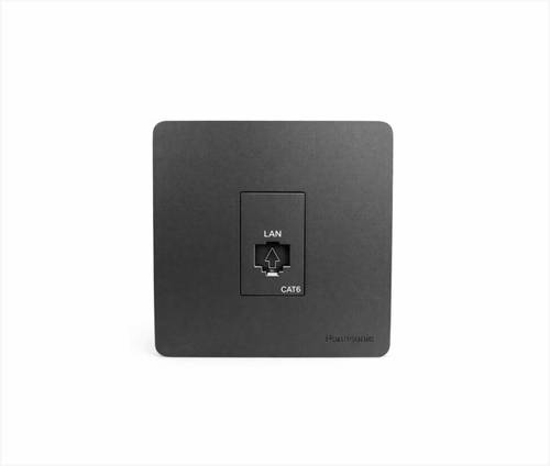 فيش كمبيوتر CAT6 بانسونيك اسود اوفيلا OVELLA  Panasonic