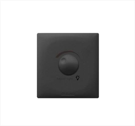 ديمر 100 واط بيانو اسود AULMO PLUS L8034