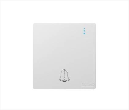 مفتاح جرس بيانو ابيض AULMO PLUS L8038