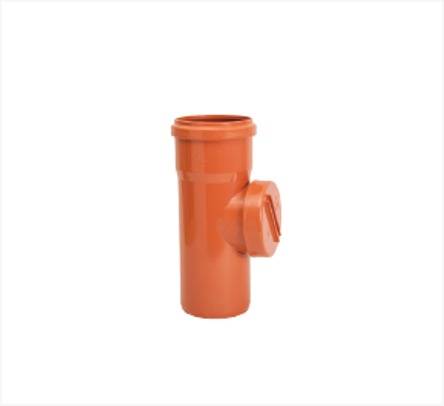 قسام بسدة صرف احمر110 مم  ابلكو APLACO PVC