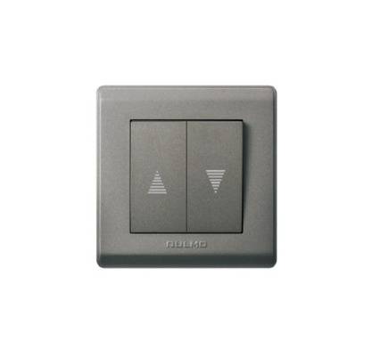 مفتاح ستائر رمادي اولمو  AULMO S2143