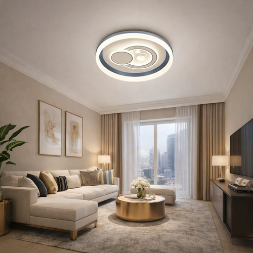 لطش LED بشكل دائري جميل