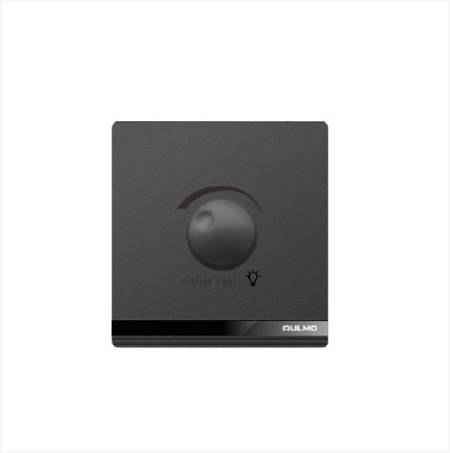 مفتاح ديمر100 واط بيانو اسود اولمو AULMO L5034