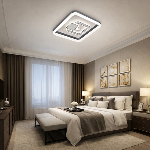 لطش LED بشكل مربع جميل
