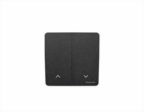 مفتاح ستائر بانسونيك اسود اوفيلا OVELLA  Panasonic