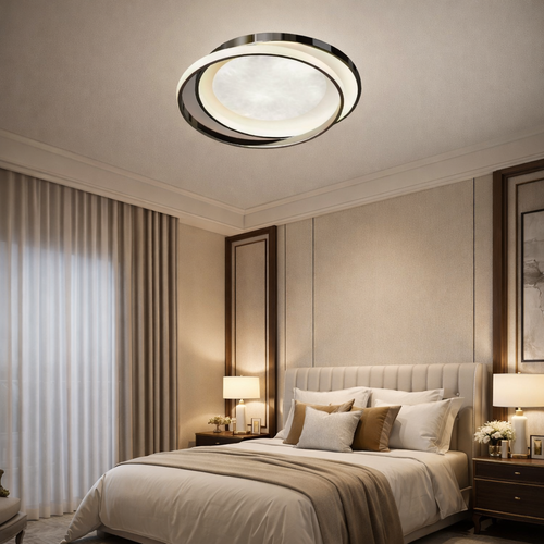 لطش LED بشكل مدور مزدوج