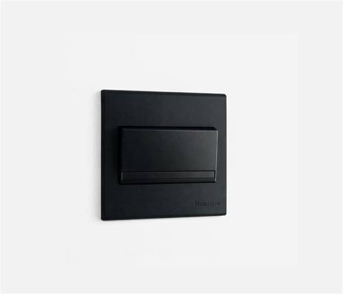 مفتاح مفرد عريض بعدة خيارات مختلفة بانسونيك اسود EB Panasonic