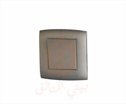 مفتاح مفرد عادي بعدة خيارات مختلفة رمادي Omnia