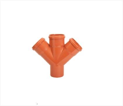 قسام صليب 110ملي صرف احمر ابلكو APLACO PVC