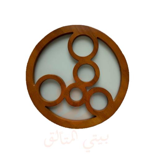 ابليك جداري بشكل مدور