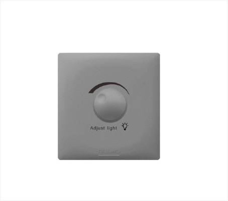 ديمر 100 واط بيانو رمادي AULMO PLUS L8034