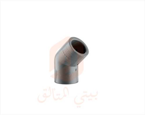 كوع فاتح حار ضغط 80 CPVC  رمادي تشنل - CHANAL بعدة مقاسات مختلفة