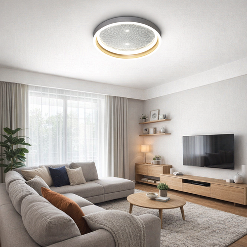 لطش LED بشكل دائري جميل