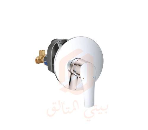 خلاط شطاف كامل قلب+الغطاء جروهي يوروسمارت كروم