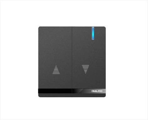 مفتاح ستائر بيانو اسود AULMO L5143