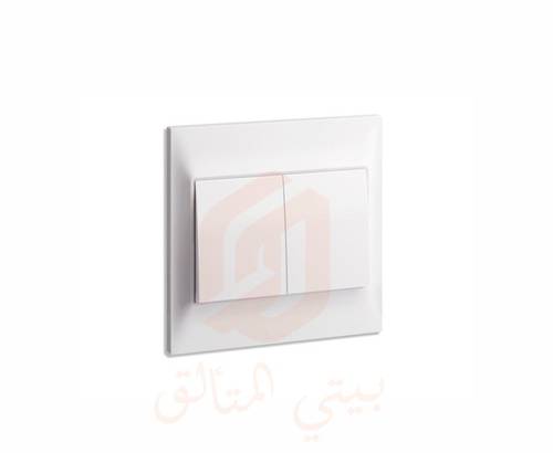 مفتاح مزدوج بعدة خيارات مختلفة ابيض ليجراند LEGRAND