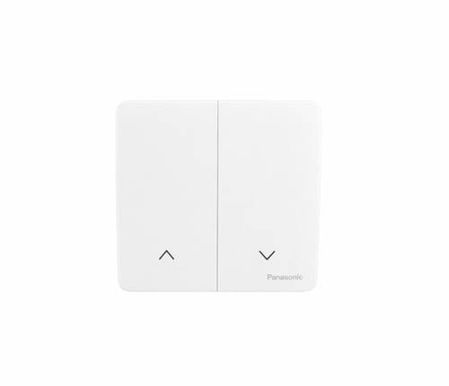 مفتاح ستائر بانسونيك ابيض اوفيلا OVELLA  Panasonic