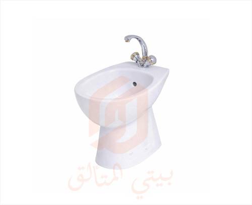 كرسي بيديه فال ابيض بورسلينا