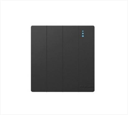 مفتاح رباعي بيانو اسود بعدة خيارات مختلفة اولمو AULMO PLUS
