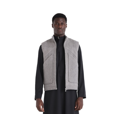 GRAY VEST