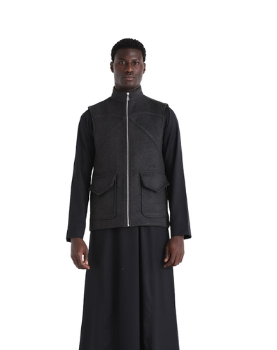 Dark gray pocket