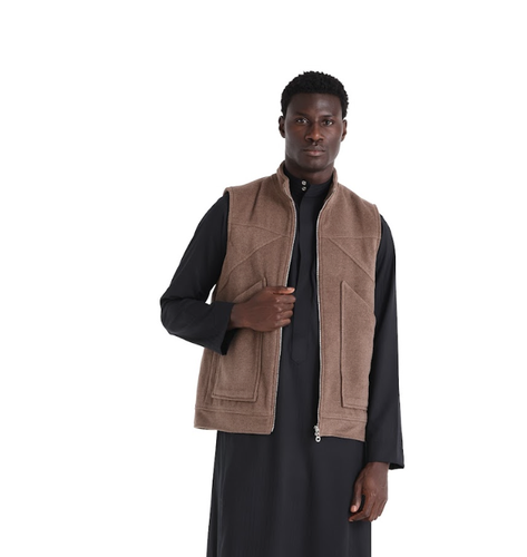 BROWN VEST 
