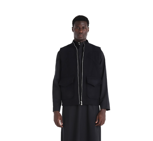 Black pucket VEST