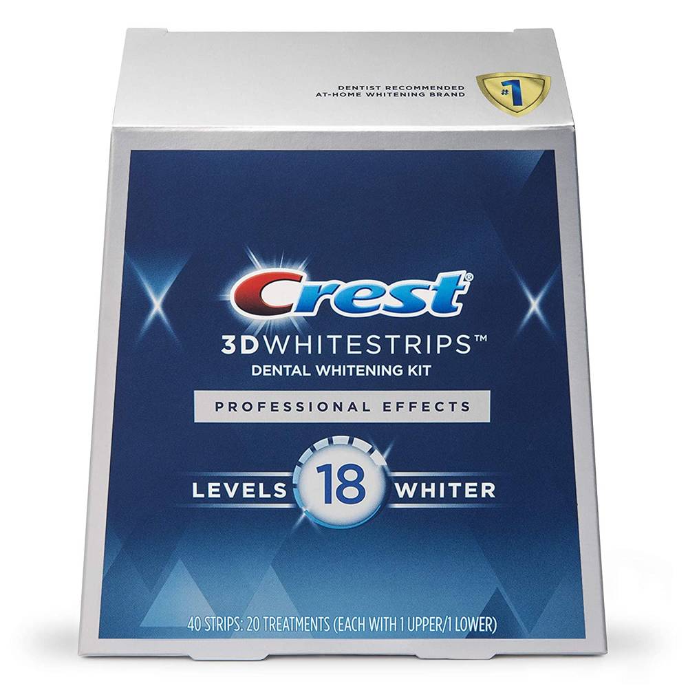  كريست شرائح تبييض الأسنان Crest 3D White Whitestrips 