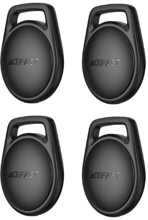 جهاز تتبع ACEFAST S2 ذكي متوافق مع Apple Find My – عبوة 4 قطع