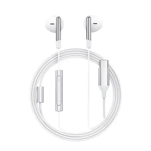 سماعة سلكية ACEFAST L3 بمنفذ USB-C مع مايكروفون وصوت عالي الجودة